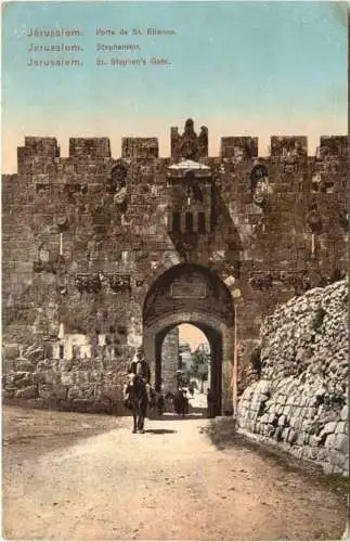 Jerusalem - Stephanstor -764686