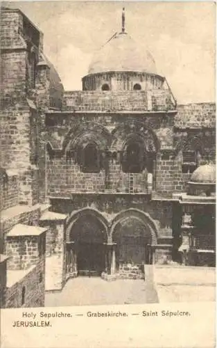 Jerusalem - Grabeskirche -764652
