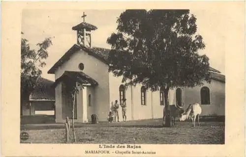 India - Mariapour - Chapelle Saint Antoine -764748