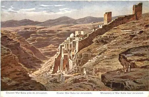 Jerusalem - Kloster Mar Saba -764682