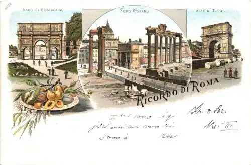 Ricordo di Roma - Litho -764948