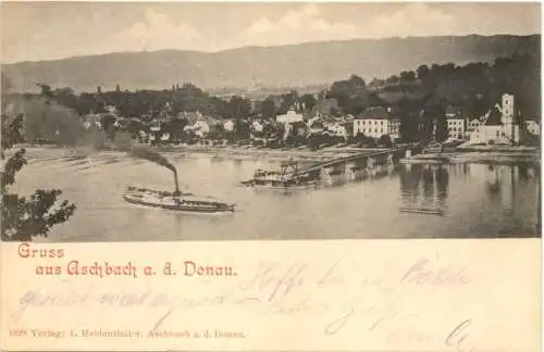 Gruss aus Aschbach an der Donau -765076