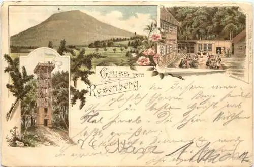 Gruss vom Rosenberg - Litho - Ruzovsky vrch -765100