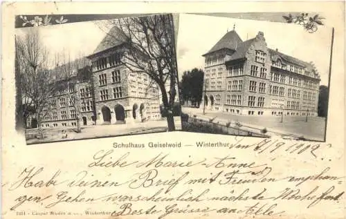 Winterthur - Schulhaus Geiselweid -765152