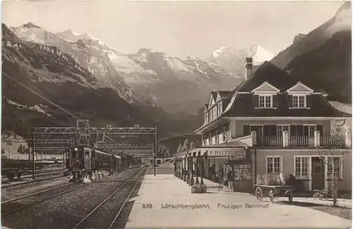 Lötschbergbahn - Frutigen Bahnhof -765158