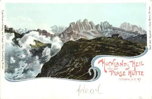 Hochlands Heil von der Plose Hütte -765212
