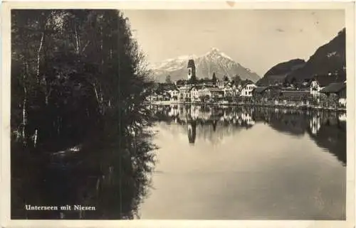 Unterseen mit Niesen -765202