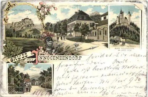 Gruss aus Innocenzendorf - Litho - Lesne -765028