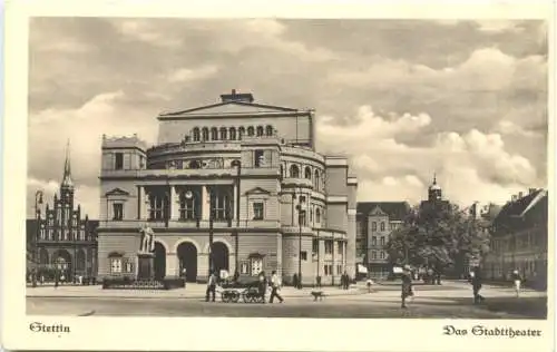 Stettin - Das Stadttheater -765682