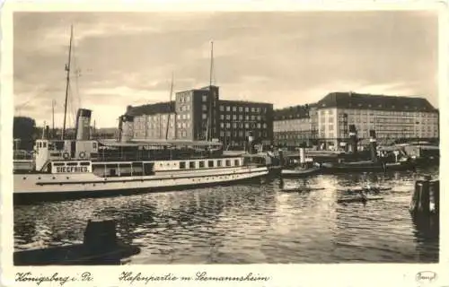 Königsberg in Ostpreussen - Hafenpartie -765756