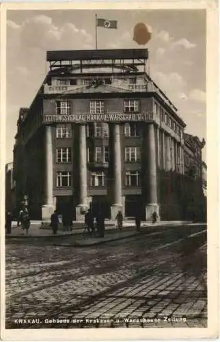 Krakau - Gebäude der Krakauer Zeitung 3. Reich -765724