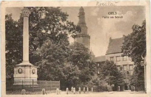 Oels - Partie am Schloß - Schlesien -765948