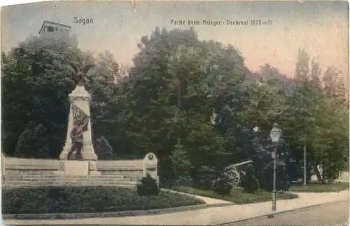 Sagan am Bober - Partie beim Krieger Denkmal -765874