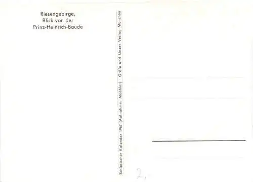 Riesengebirge - Prinz Heinrich Baude -766096