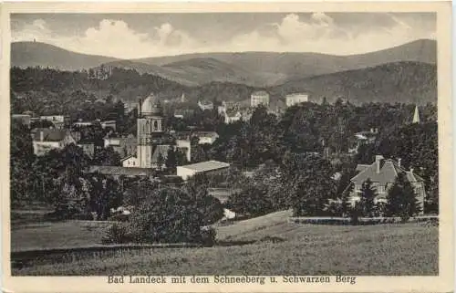 Bad Landeck mit dem Schneeberg -766004