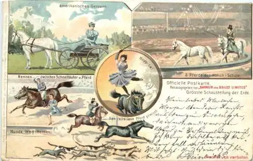 Zirkus - Barnum and Bailey - Litho -766256