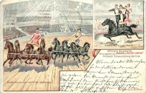 Zirkus - Barnum and Bailey - Litho -766254
