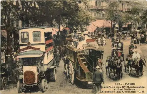 Paris - Carrefour des Bds Montmartre -766306