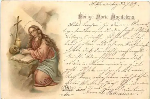 Heilige Maria Magdalena - Prägekarte -766392