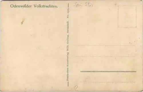 Odenwälder Volkstrachten -766380