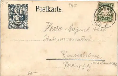 Regensburg - 51. General Versammlung der Katholiken 1904 -766588