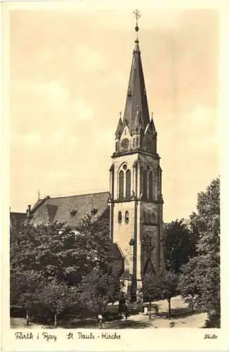 Fürth - St. Pauls Kirche -766802