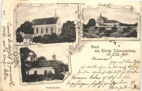 Gruss aus Kloster Schwarzenberg - Scheinfeld -766856