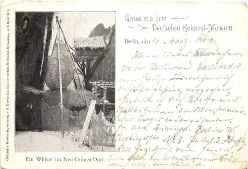 Berlin - Kolonial Museum - Neu-Guinea -766948