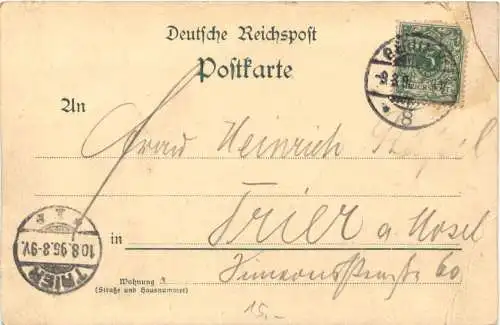 Gruss aus Berlin - Berliner Gewerbe Ausstellung - Litho -766942