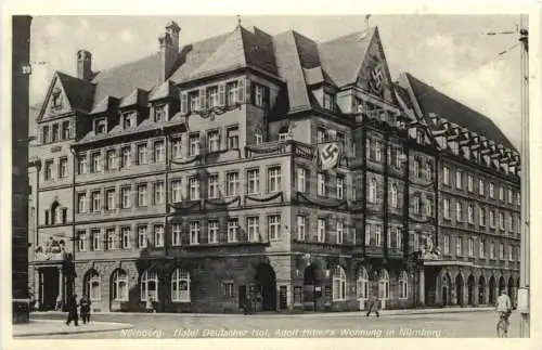 Nürnberg - Hotel Deutscher Hof - Adolf Hitlers Wohnung - 3. Reich -767310