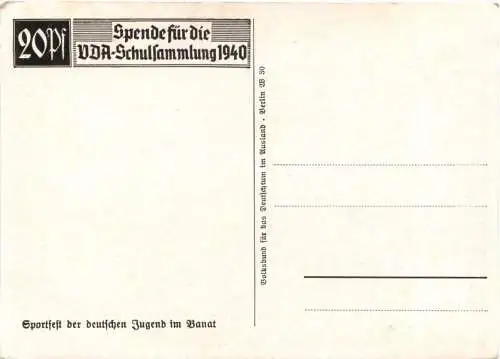 Sportfest der deutschen Jugend im Banat - 3. Reich - Hakenkreuz -767248