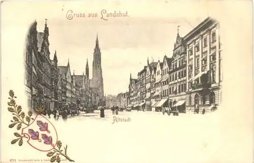 Gruss aus Landshut - Altstadt -767302