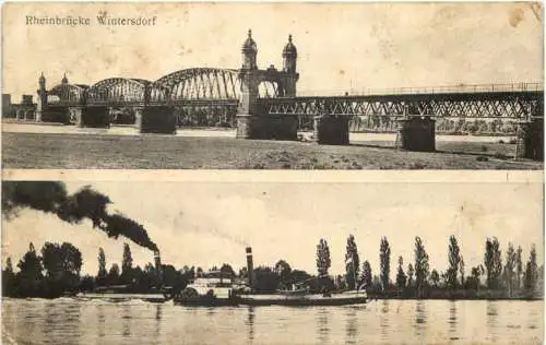 Iffezheim - Rheinbrücke Wintersdorf -767360