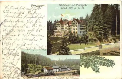 Villingen - Waldhotel - Bahnhof -767376