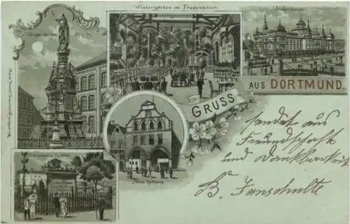 Gruss aus Dortmund - Litho -767504