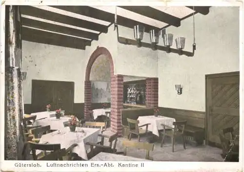 Gütersloh - Luftnachrichten Ers. Abt. Kantine II -767672