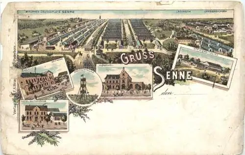 Gruss von der Senne - Litho -767618