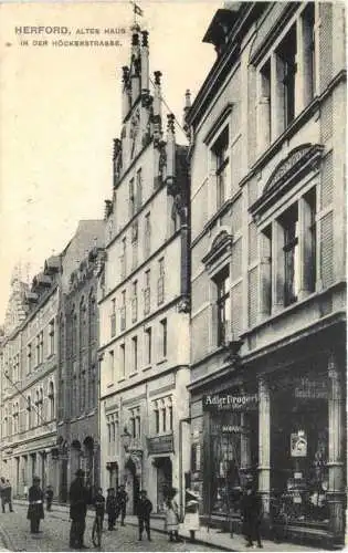 Herford - Altes Haus in der Höckerstrasse -767678