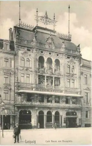 Leipzig - Cafe Bauer am Rossplatz -767830