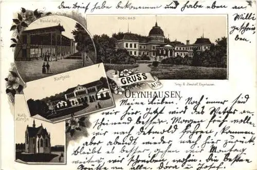 Gruss aus Oeynhausen - Litho 1894 -767776