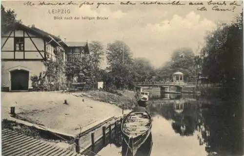 Leipzig - Blick nach der heiligen Brücke -767904