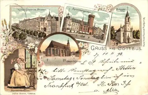 Gruss aus Cottbus - Litho -768028