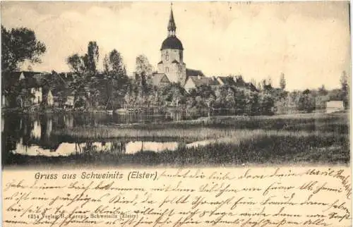 Gruss aus Schweinitz Elster - Jessen -768092