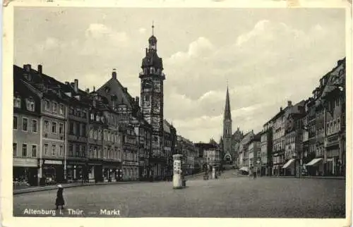 Altenburg in Thüringen - Markt -768104