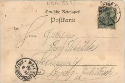 Gruss aus Meissen - Litho -768122