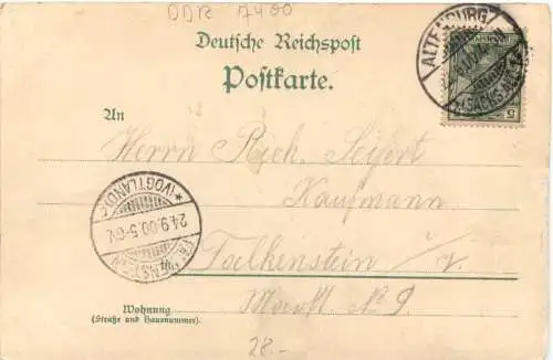 Gruss aus Altenburg - Litho -768018