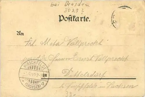 Grottau - Gruss aus Grafenstein - Litho -768170