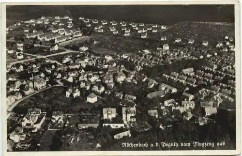 Röthebach an der Pegnitz vom Flugzeug aus -768178