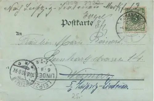 Gruss aus Schandau a. Elbe - Litho -768258