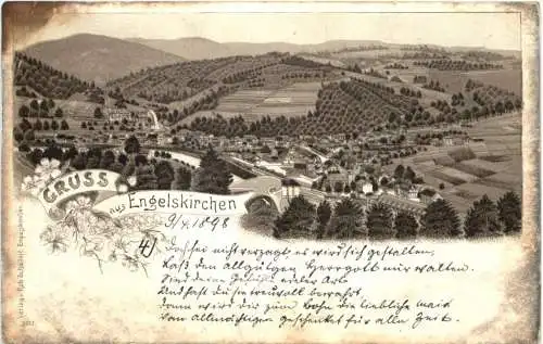 Gruss aus Engelskirchen - Litho -768358